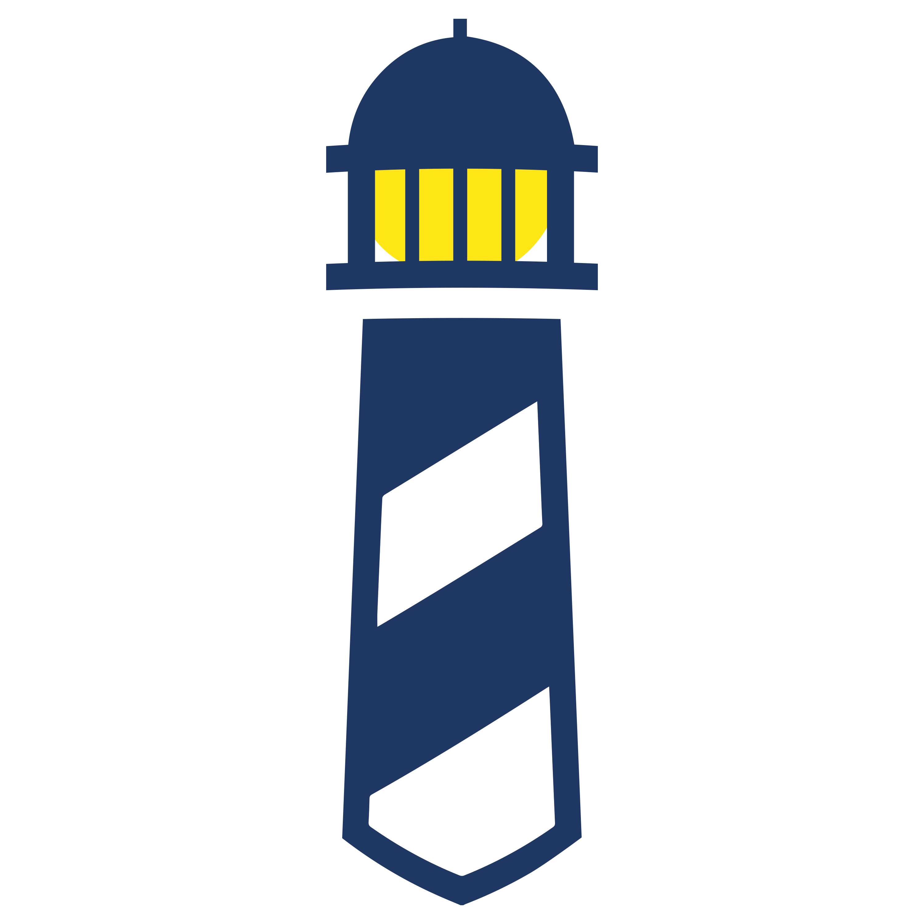 Blue Lighthouse